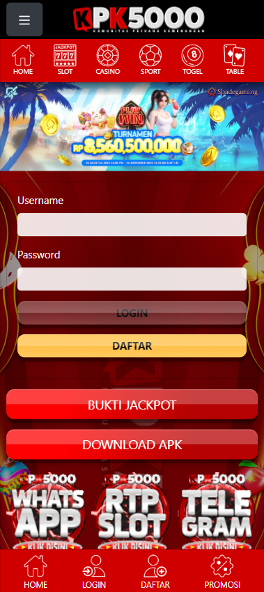 Cara Daftar Slot Uang Asli di KPK5000 Dengan Mudah & Cepat